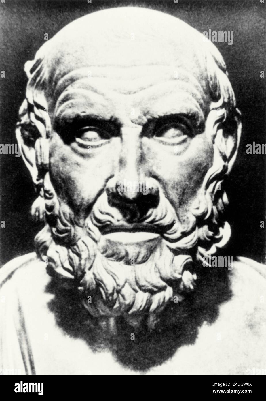 Hippocrates Bust Of The Philosopher And Physician Hippocrates C460 C370bc Father Of