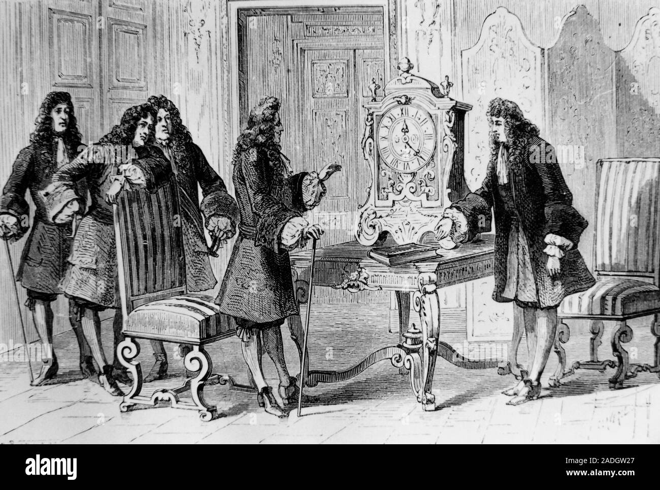 Christiaan Huygens. Engraving of Christiaan Huygens (162995), Dutch