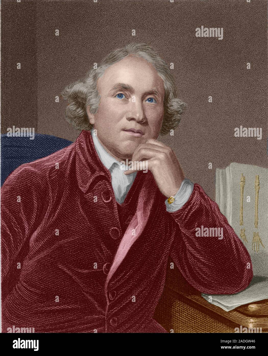 John Hunter Historical portrait of the British surgeon and anatomist John Hunter Historical portrait of the British surgeon and anatomist