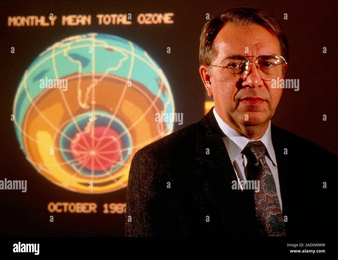 Dr Arlin Krueger, the NASA scientist who developed the Total Ozone Mapping  Spectrometer (TOMS), the instrument on the Nimbus-7 satellite that confirme  Stock Photo - Alamy