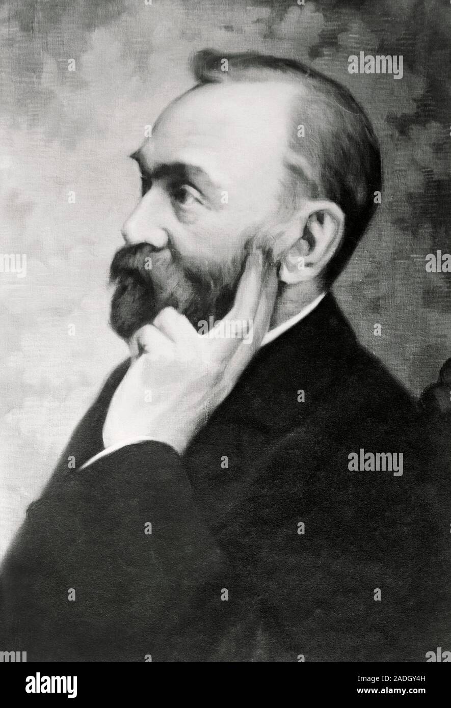 Alfred Bernhard Nobel (1833-1896), Swedish Chemist And Inventor. Nobel ...