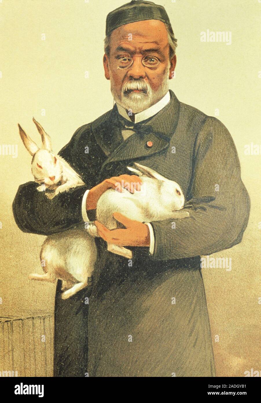 Луи пастер вакцина. Луи Пастер. Луи Пастер с кроликами. Лиу Пастер с кроликами. Луи Пастер бешенство на кроликах.
