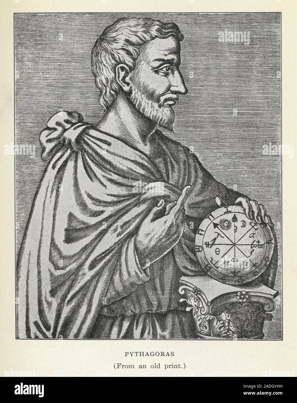 Pythagoras (around 580500 BC), Ancient Greek mathematician and