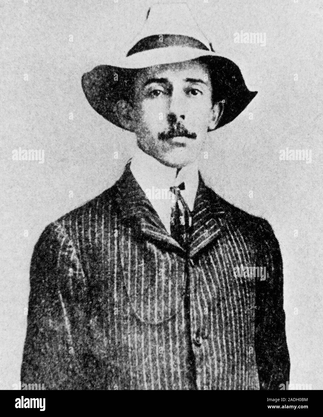Alberto SantosDumont. Portrait of Alberto Santos Dumont (18731932