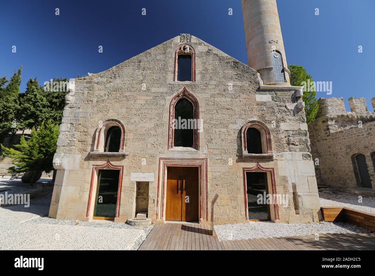 Bodrum Castle Mosque in Mugla City, Turkey Stock Photo Alamy