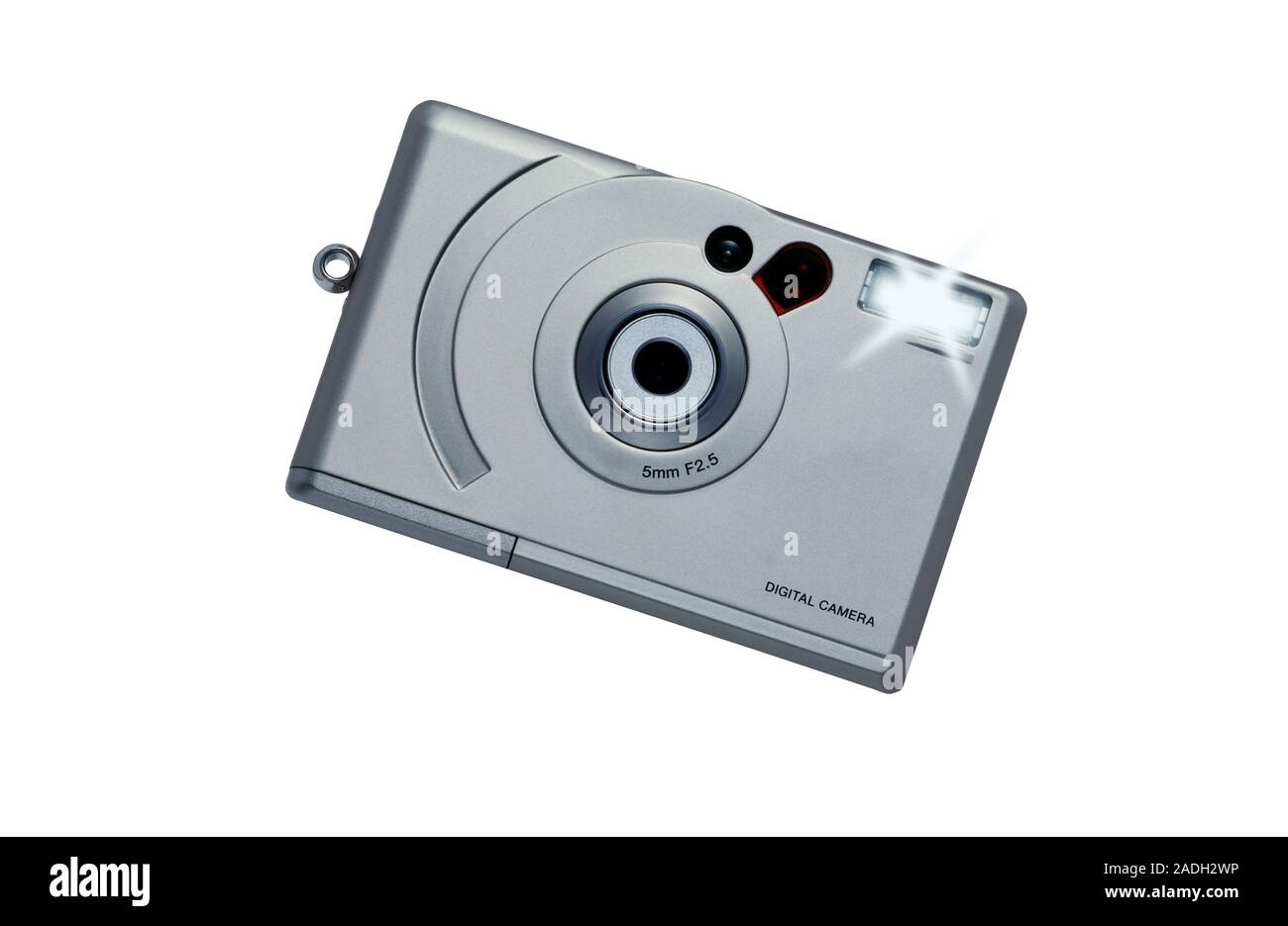 Compact digital camera with flash Stock Photo - Alamy