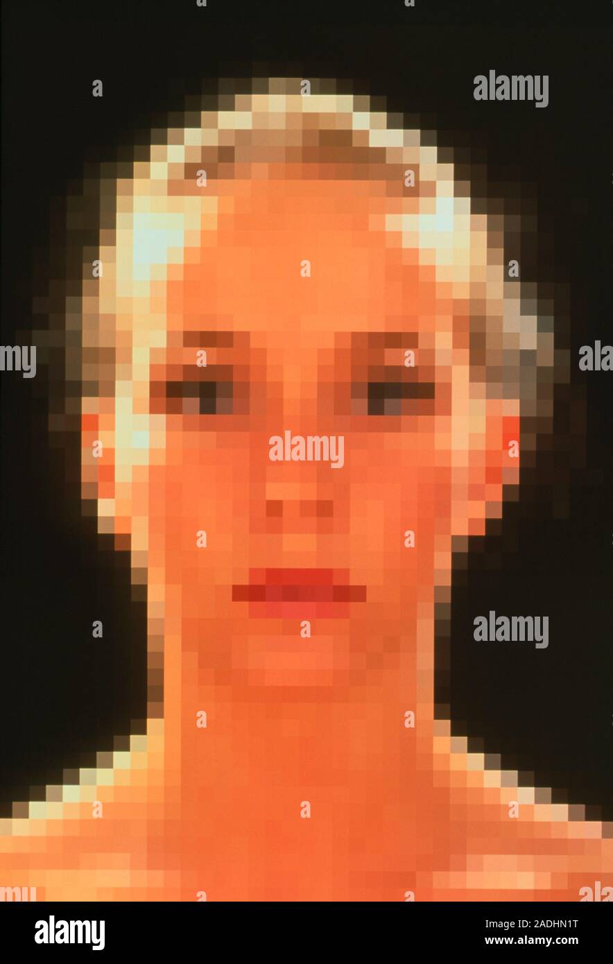 Mental disorder. Computer graphic image using the technique of ...