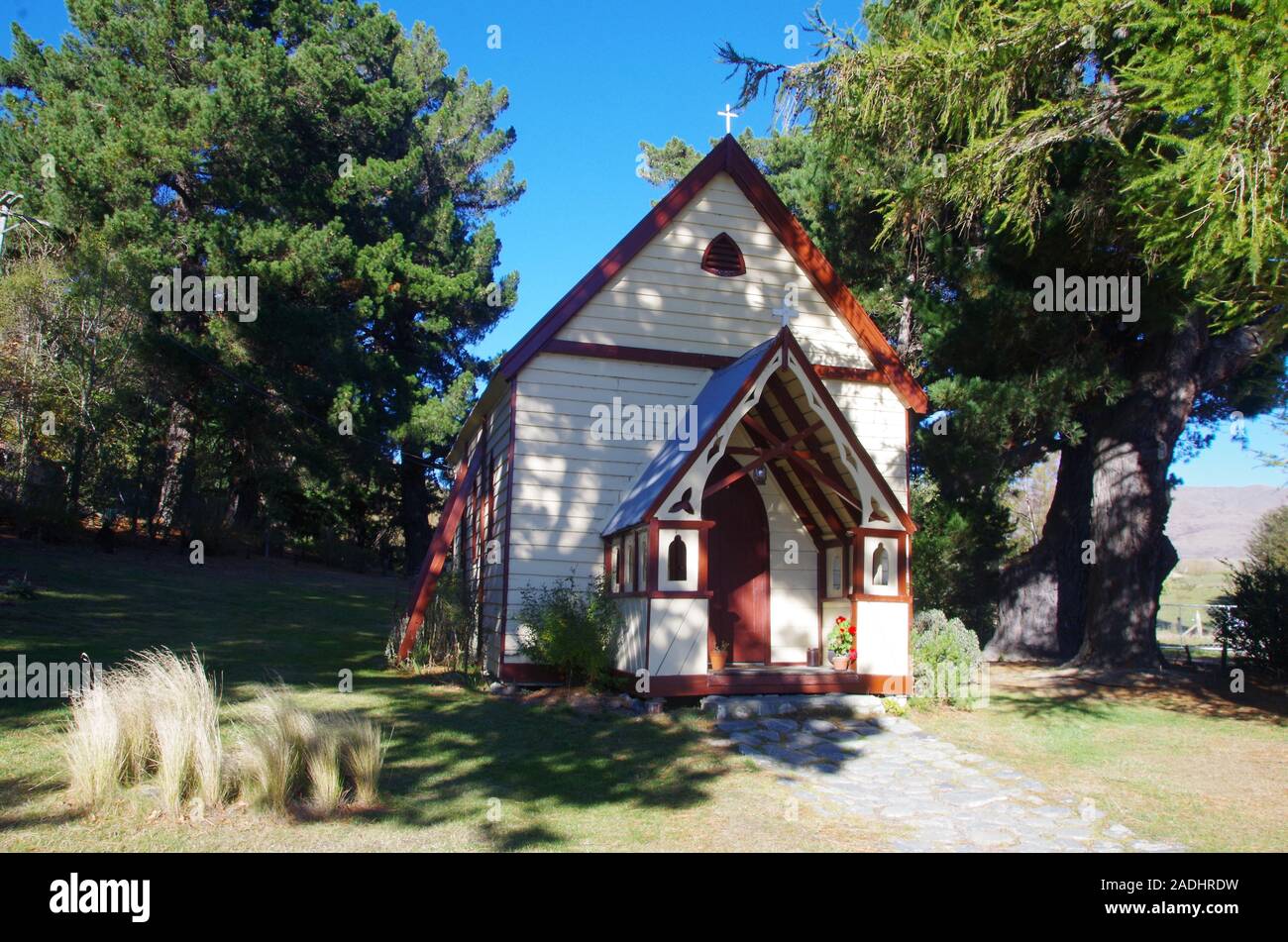 St Patrick’s Church. The oldest union church in New Zealand at Burkes