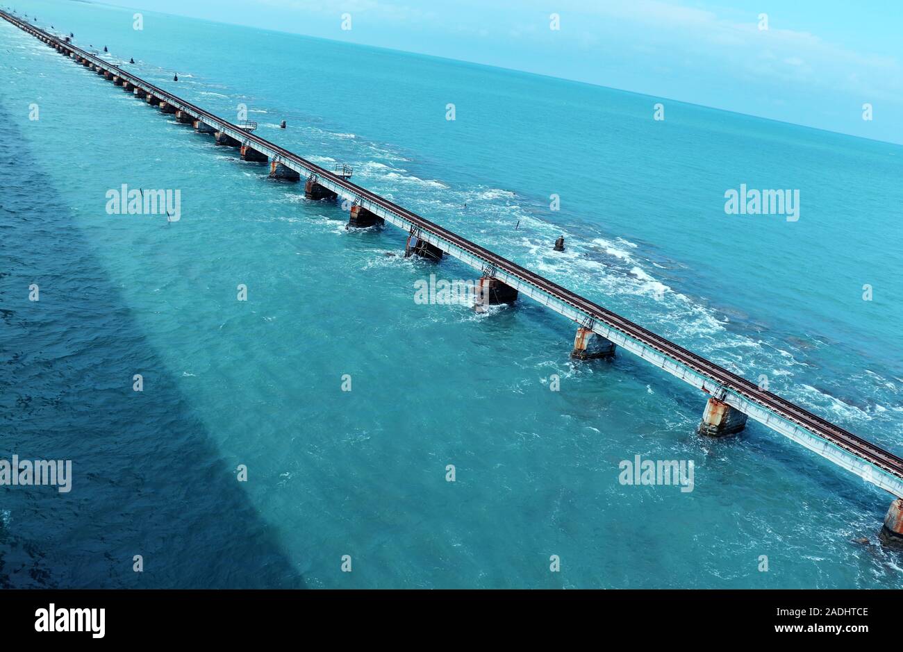 Rameshwaram railway bridge hires stock photography and images Alamy