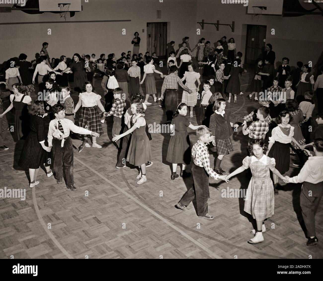 School gym 1950s hires stock photography and images Alamy