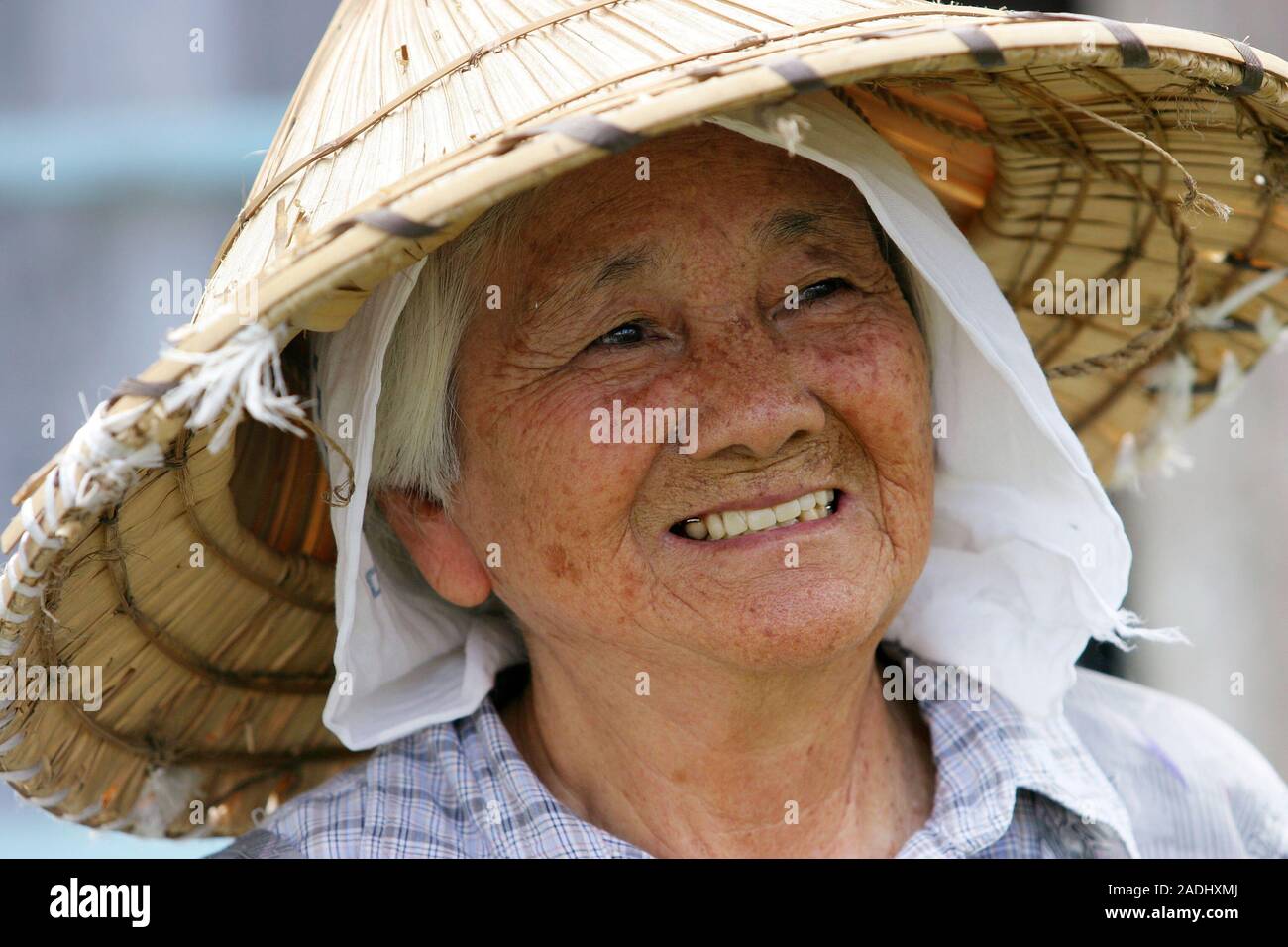 Elderly woman. 