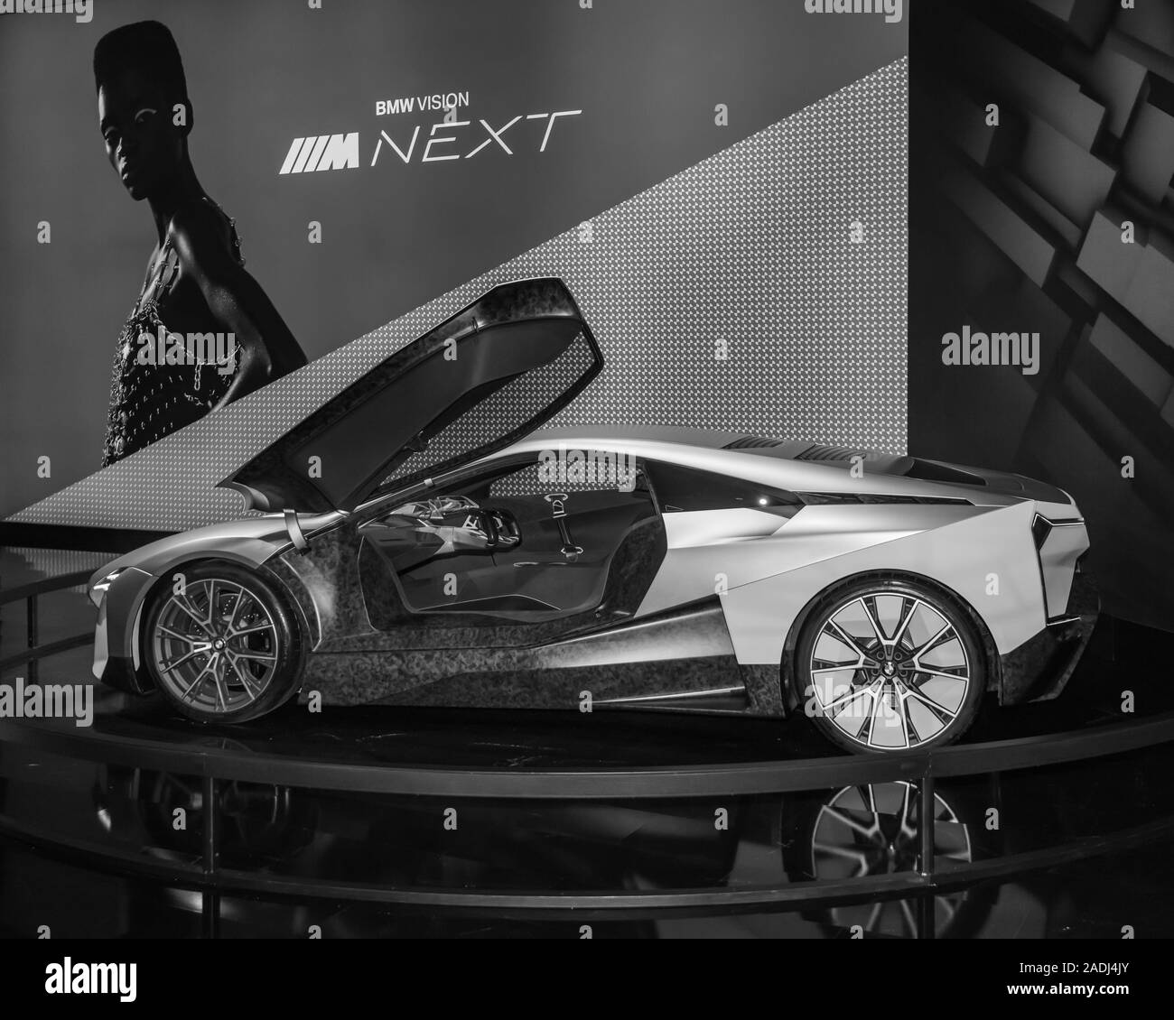 LOS ANGELES, CA/USA NOVEMBER 21, 2019 A BMW Vision M Next electric