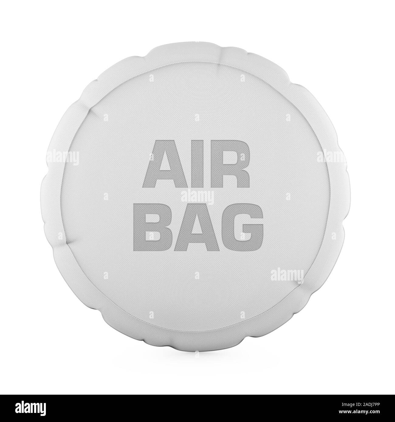 Car Airbag Isolated Stock Photo