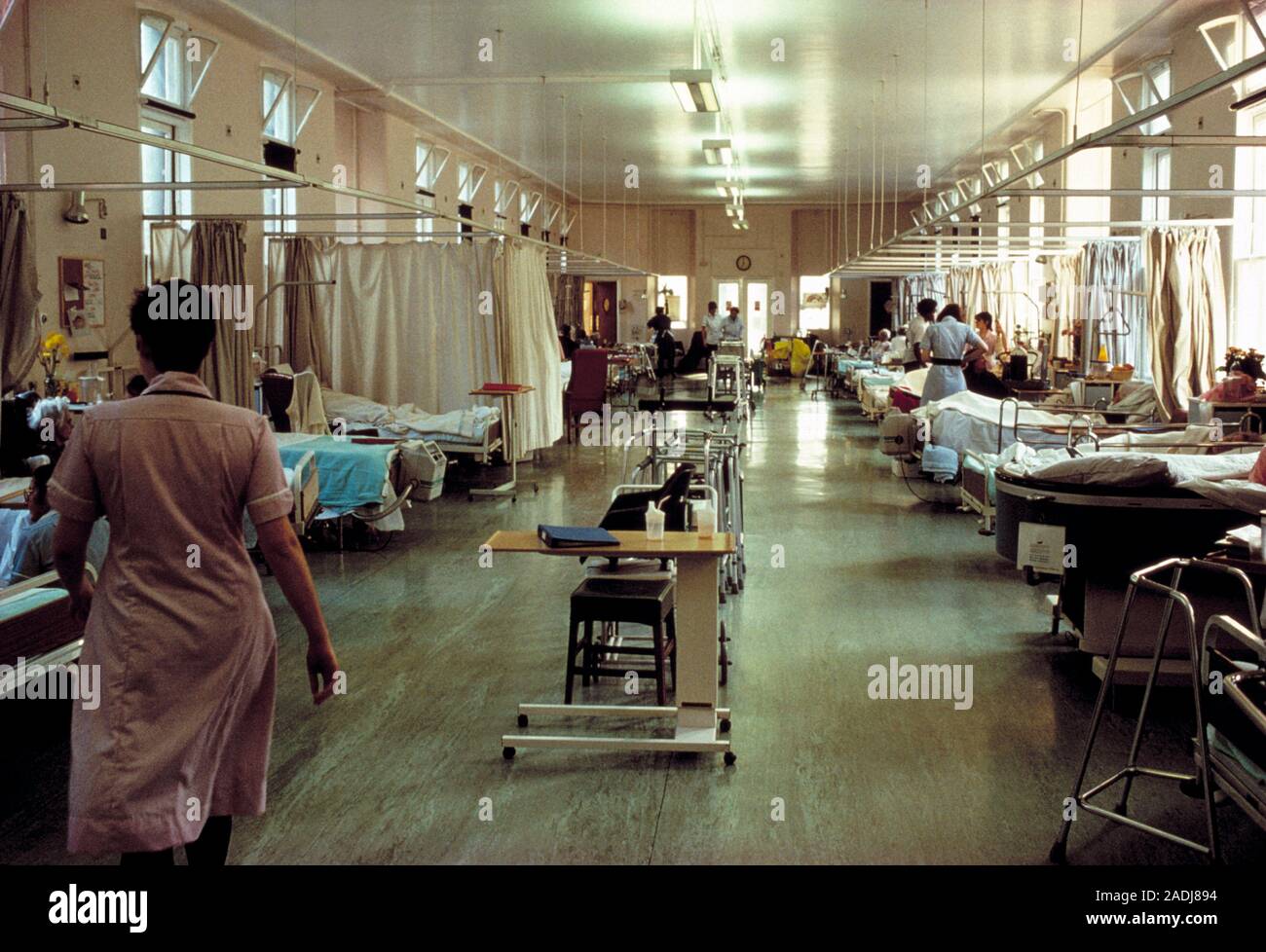 Hospital ward. This is the Matthew Whiting Ward at King's College