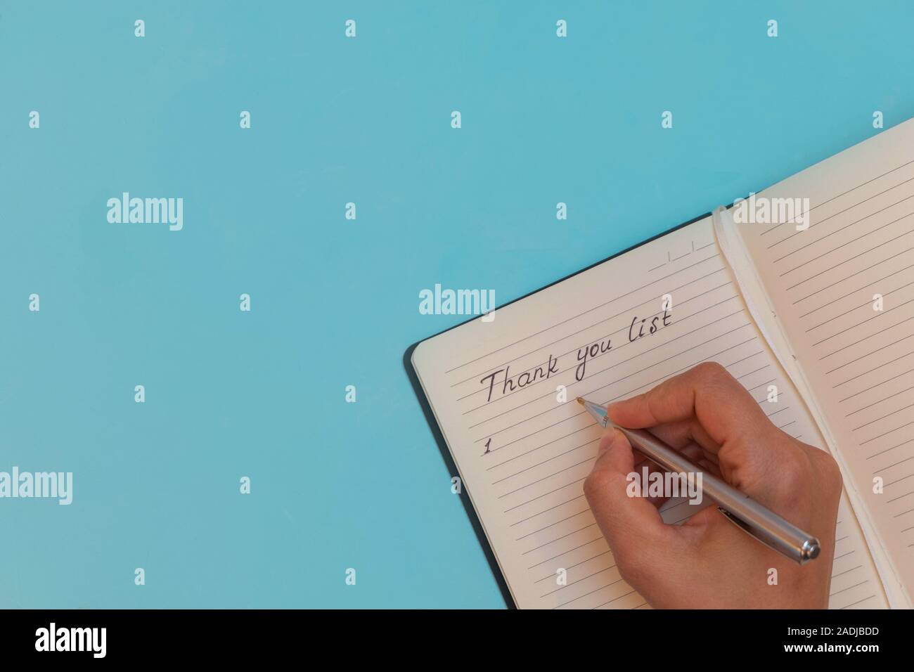 Thank you writing pen hi-res stock photography and images - Alamy