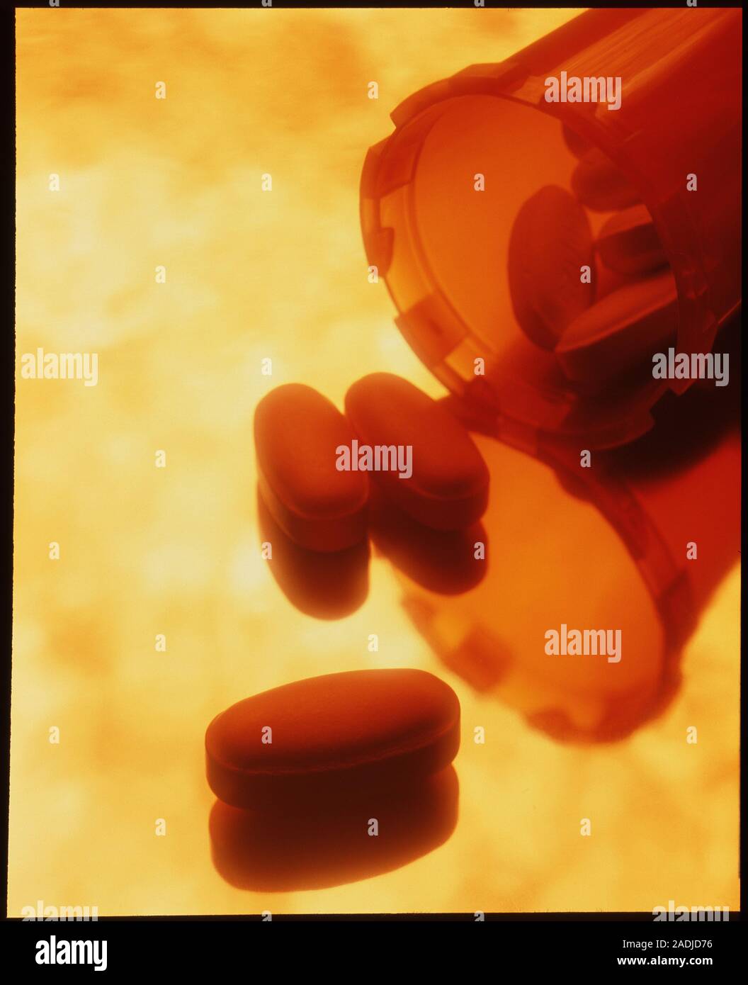 Augmentin (Amoxycillin) tablets. The antibiotic Augmentin, the brand