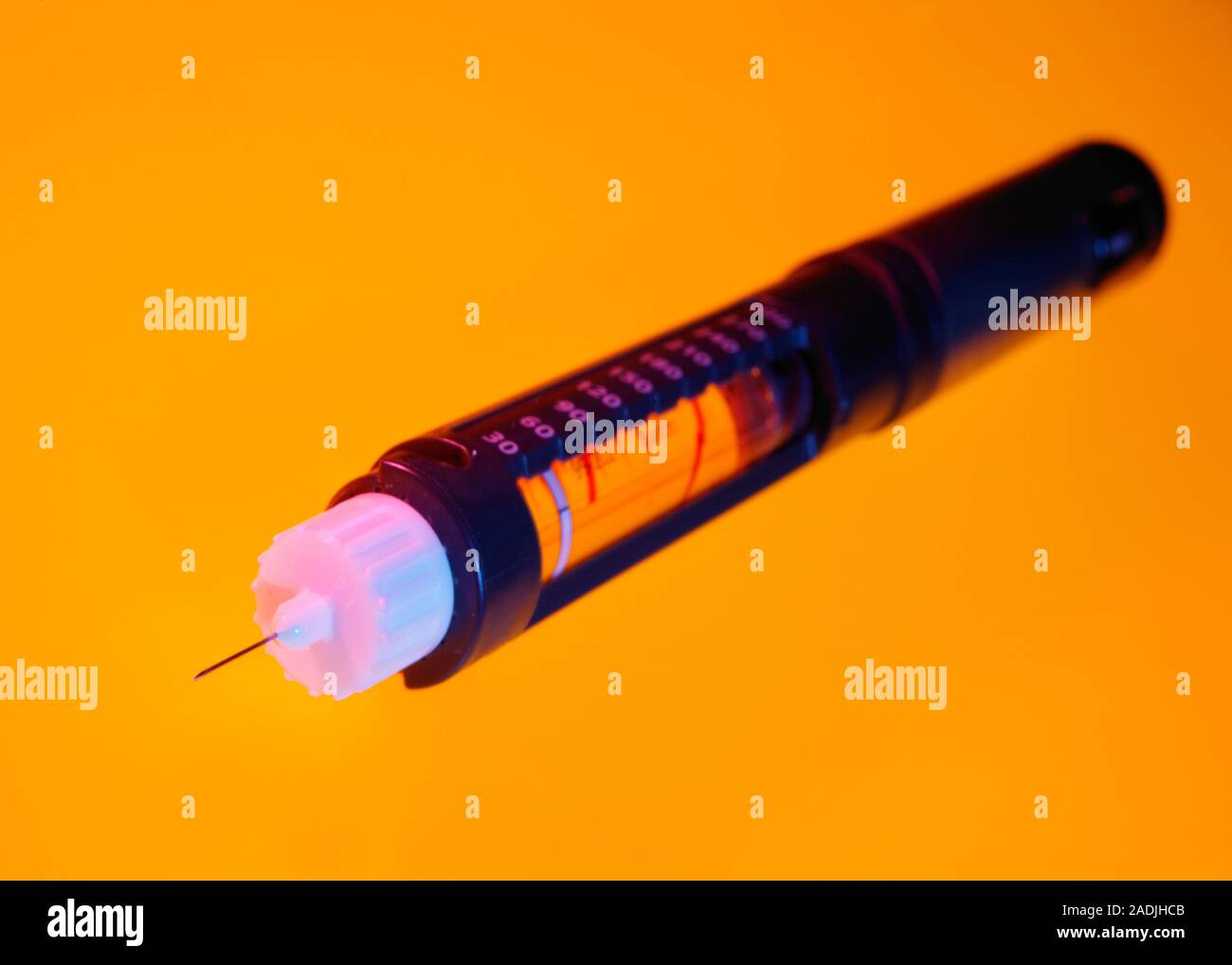 Insulin pen. This is flexpen, a prefilled insulin pen used by