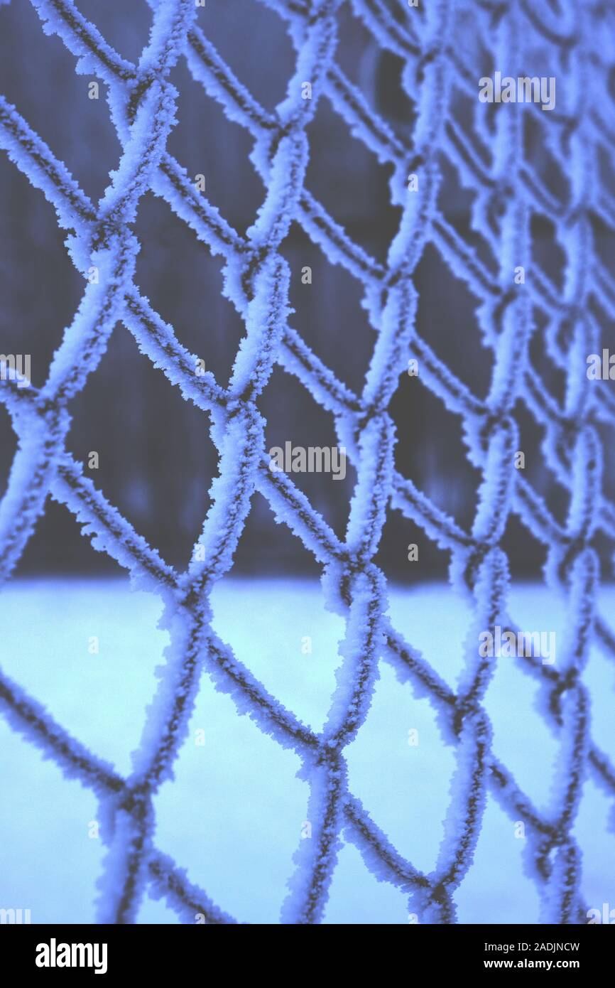 Mesh netting covered frost hi-res stock photography and images - Alamy