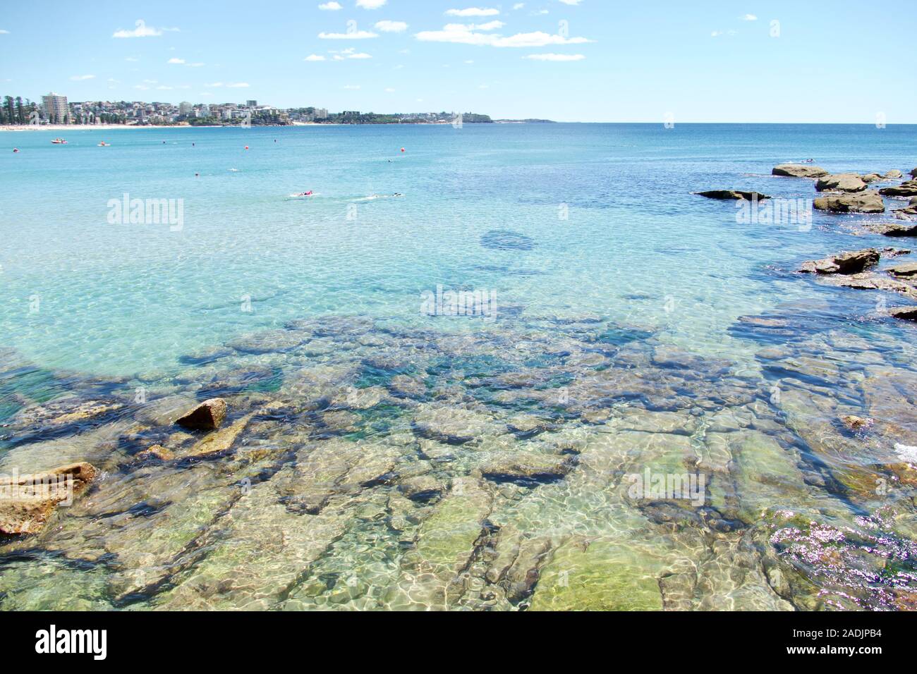 Shelly Beach and Manly Beach, Sydney, New South Wales, Australia, Australasia Stock Photo