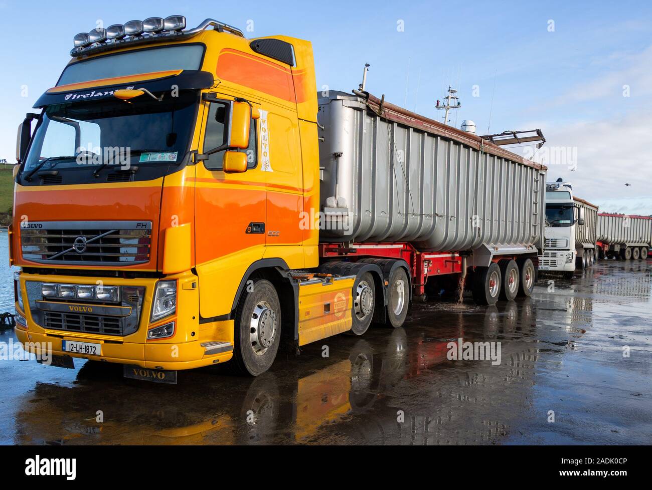 Volvo FH500 Truck or Lorry Tractor Unit. Stock Photo