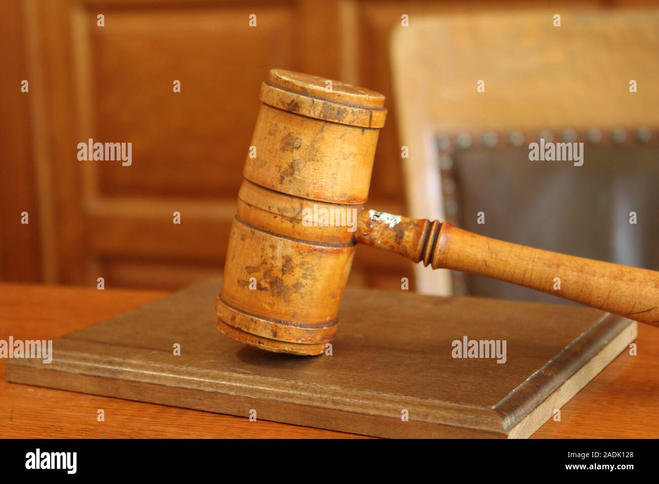 Hammer of Justice Stock Photo