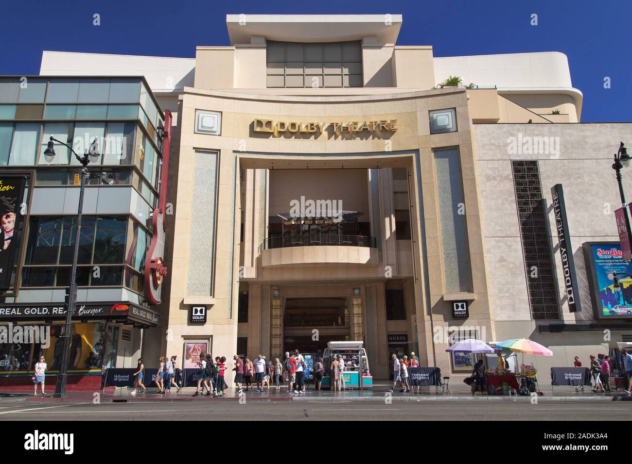 Dolby Theatre in Hollywood, Los Angeles, USA. Stock Photo