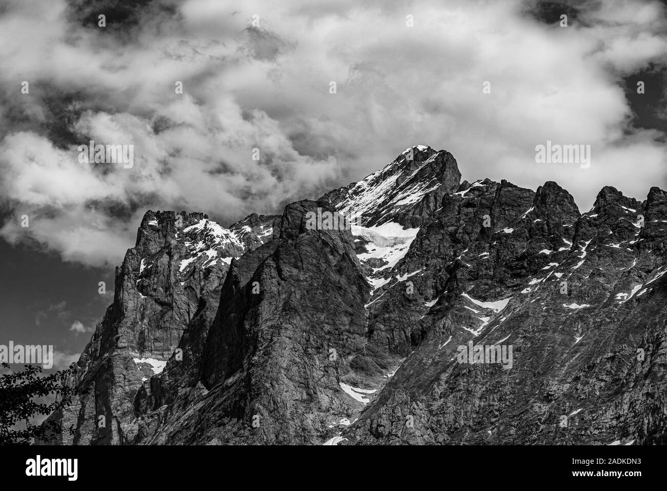 Swiss alps range Black and White Stock Photos & Images - Alamy