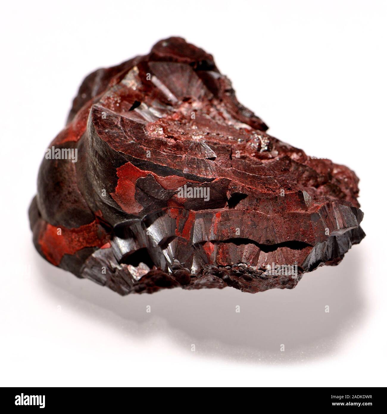 Hematite / Haematite (principal ore of iron) Kidney Ore Stock Photo