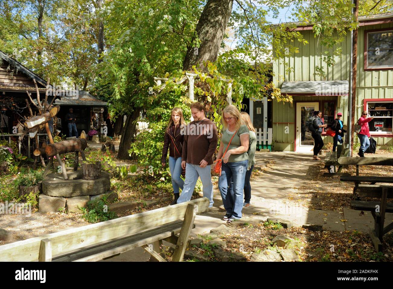 Nashville, Indiana shops, tourist attraction Stock Photo - Alamy