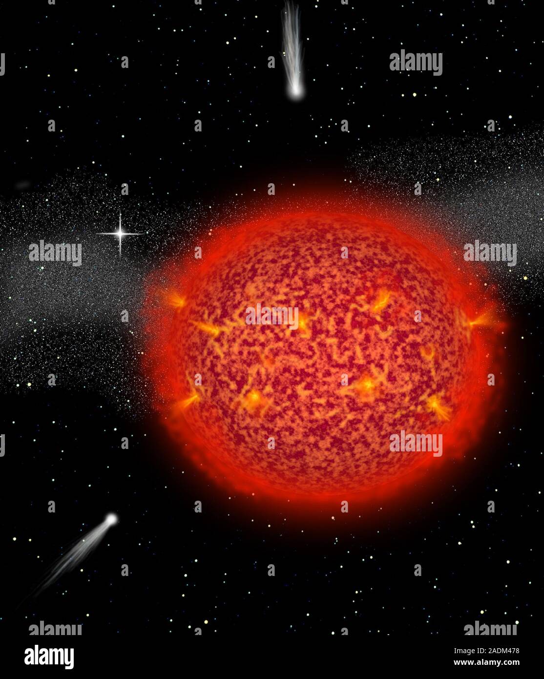 Nemesis. Artwork of Nemesis, the alleged dim comp- anion star of ...