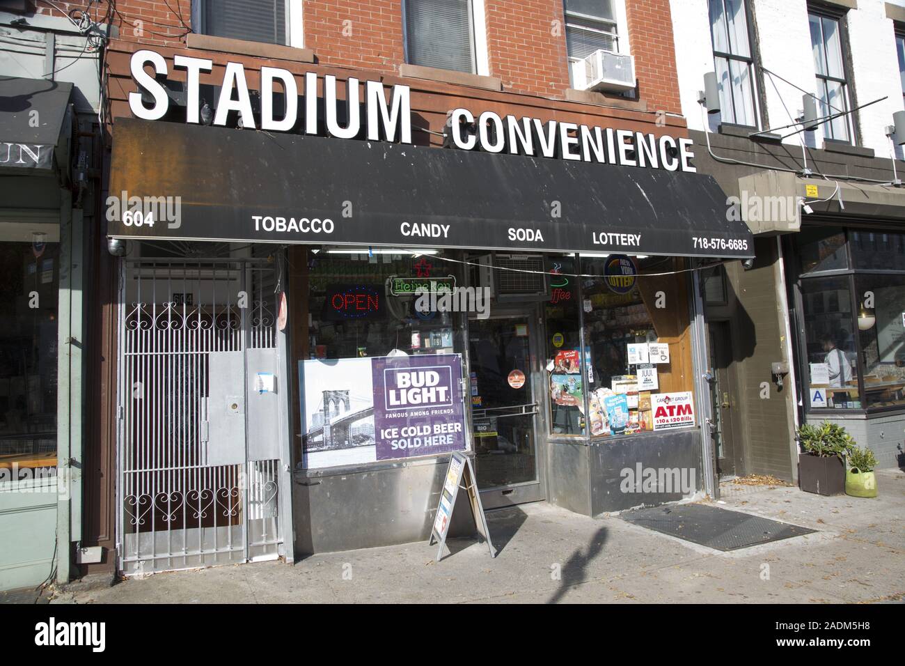 Independent convenience store in Prospect Heights, Brooklyn, sometimes