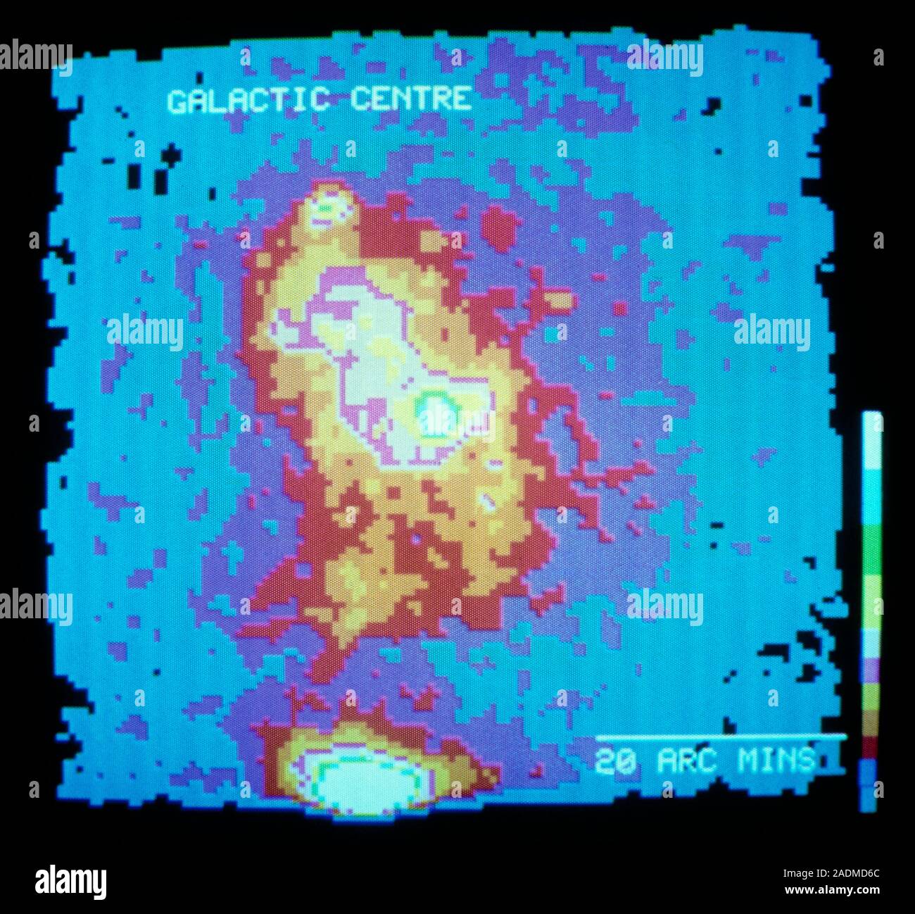 Xray image of the centre of the Milky Way galaxy (300 light years in