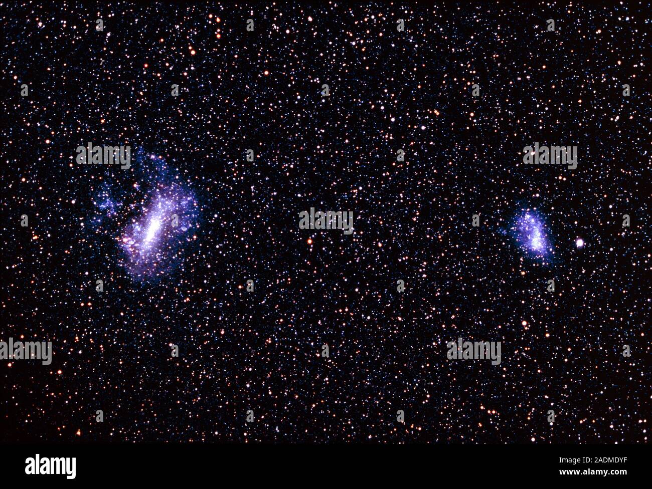 The magellanic clouds optical of the magellanic cloud lmc left and the magellanic cloud smc they are galaxies in orbit The magellanic clouds optical of the magellanic cloud lmc left and the magellanic cloud smc they are galaxies in orbit