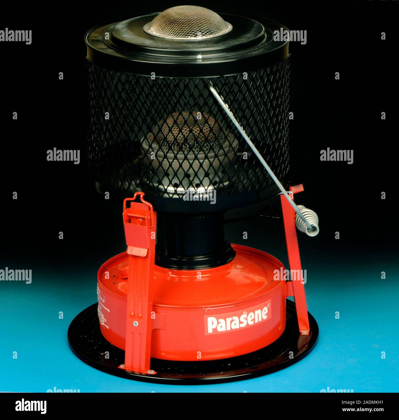 Paraffin heater. This is a portable heater that is fuelled by the