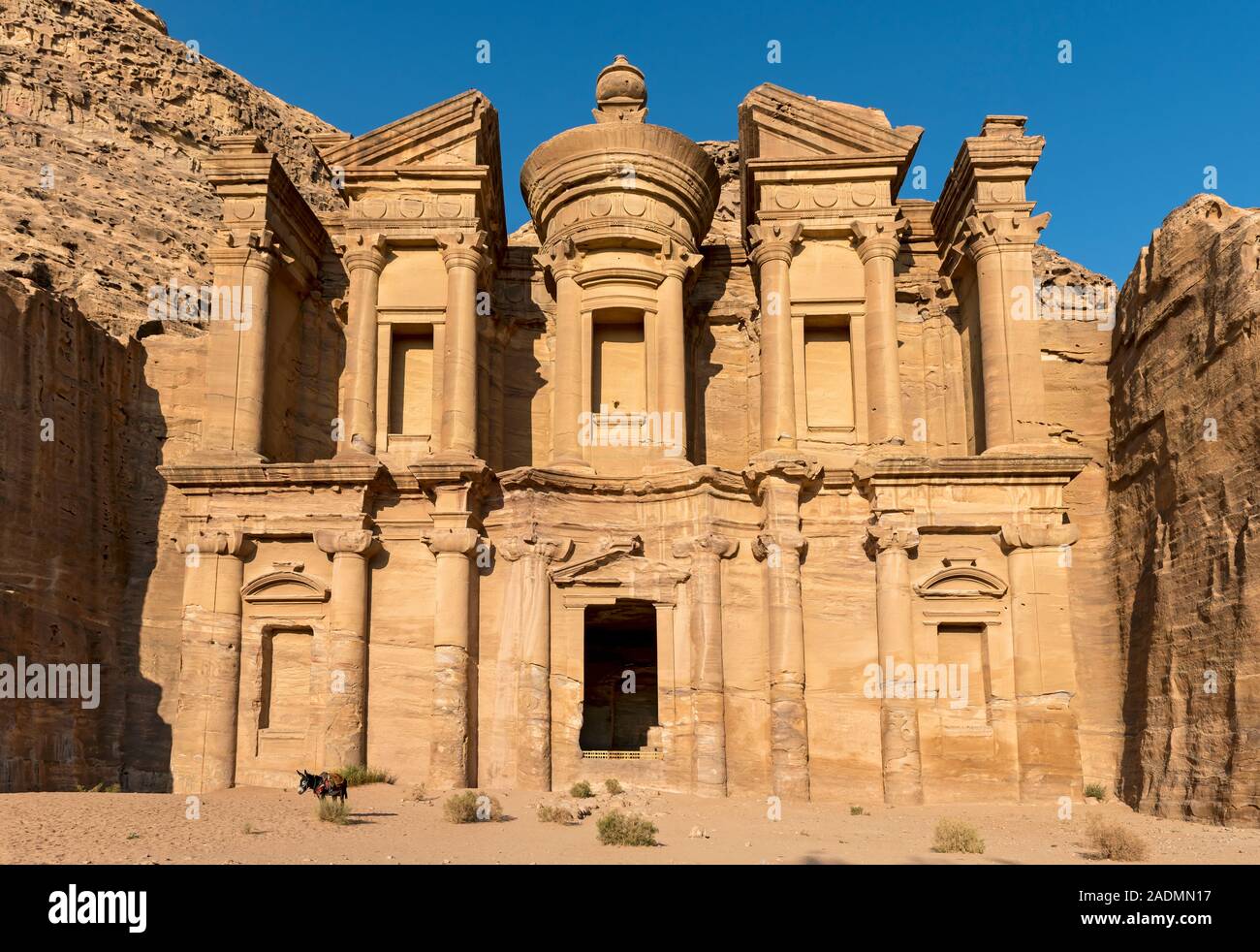 The Monastery (Ad Deir), Petra, Jordan Stock Photo