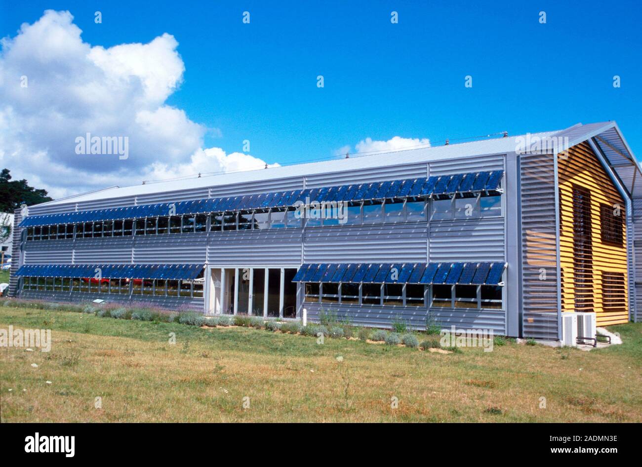 Tenesol's solarpowered building. Tenesol is a French company that