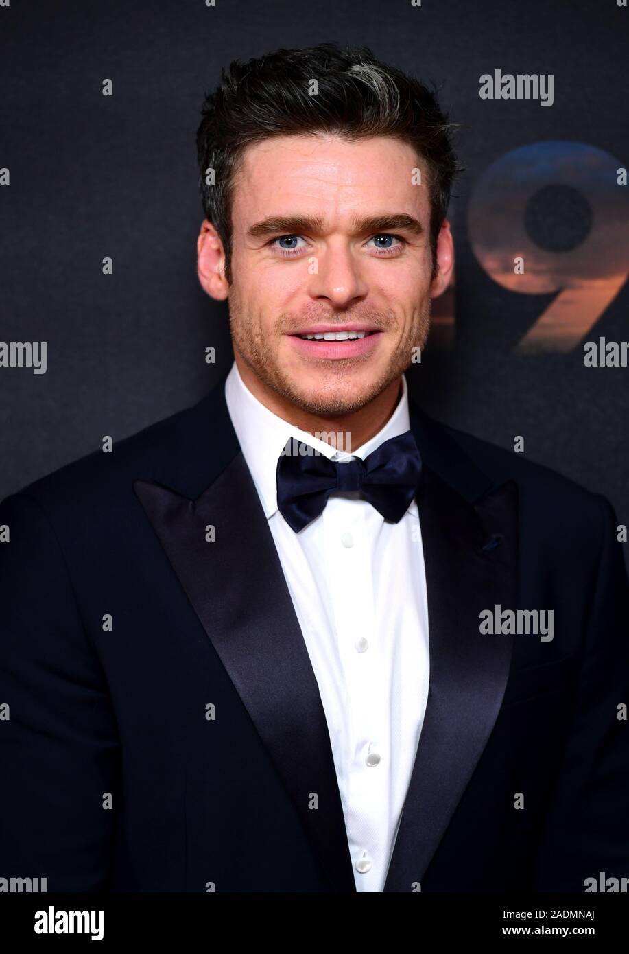 Richard Madden attending the 1917 World Premiere at Leicester Square ...