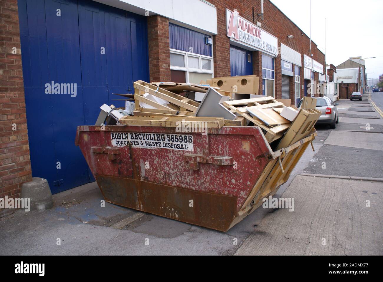 waste disposal, rubbish disposal Stock Photo Alamy