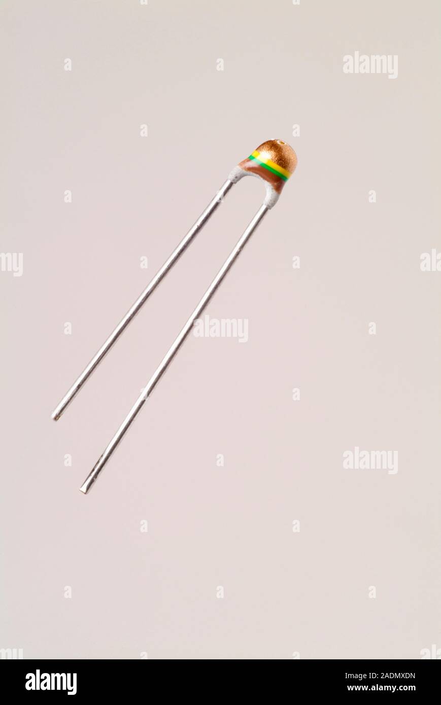 Bead thermistor. Thermistors are semiconductor devices that change