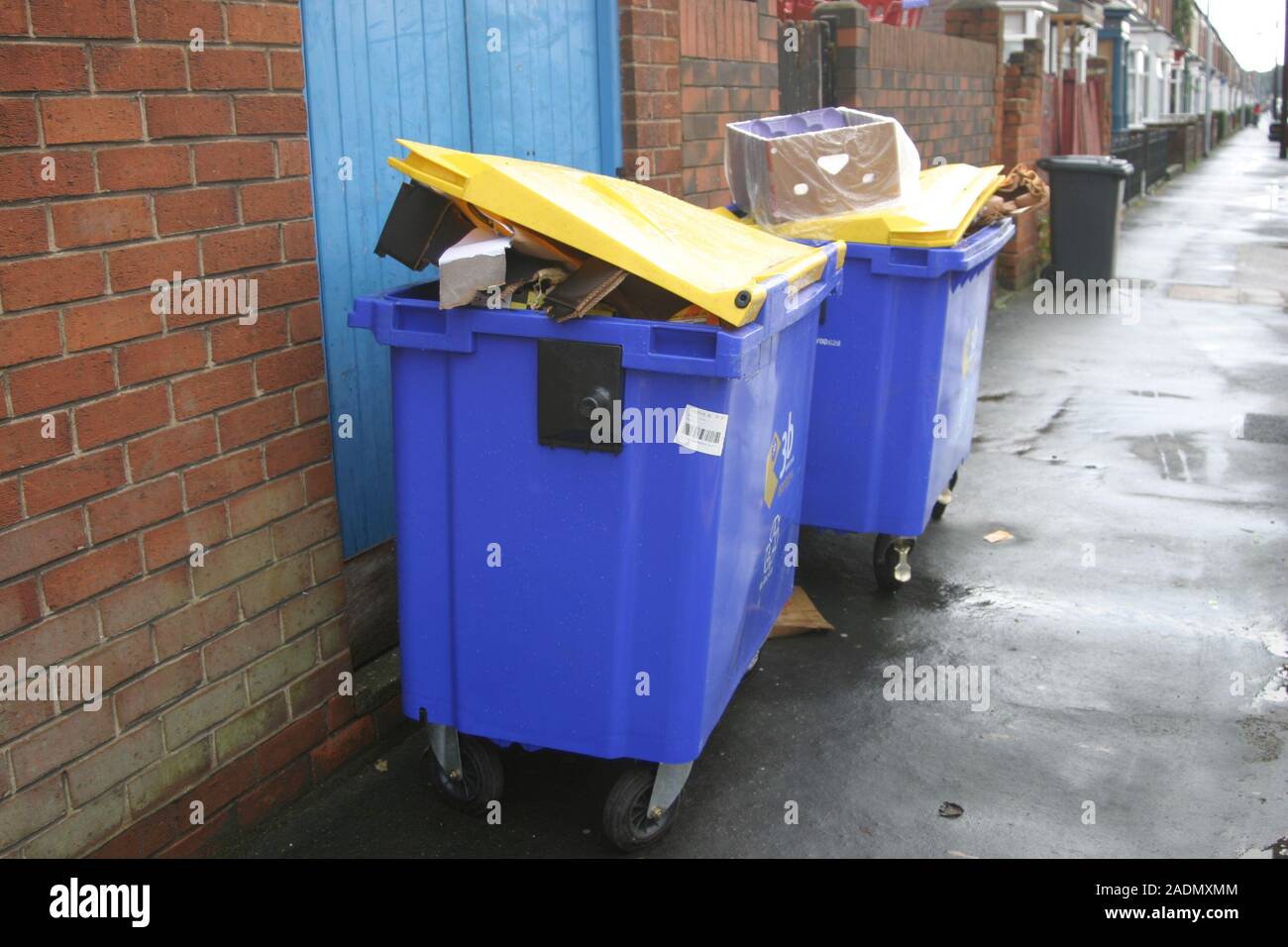 Commercial waste disposal, rubbish disposal Stock Photo Alamy