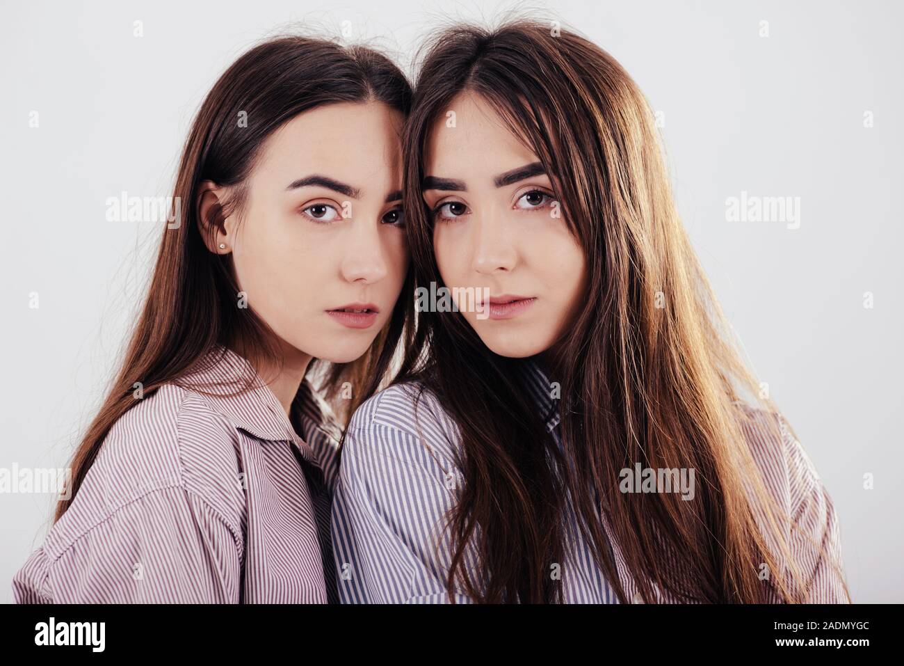 cute girl twins