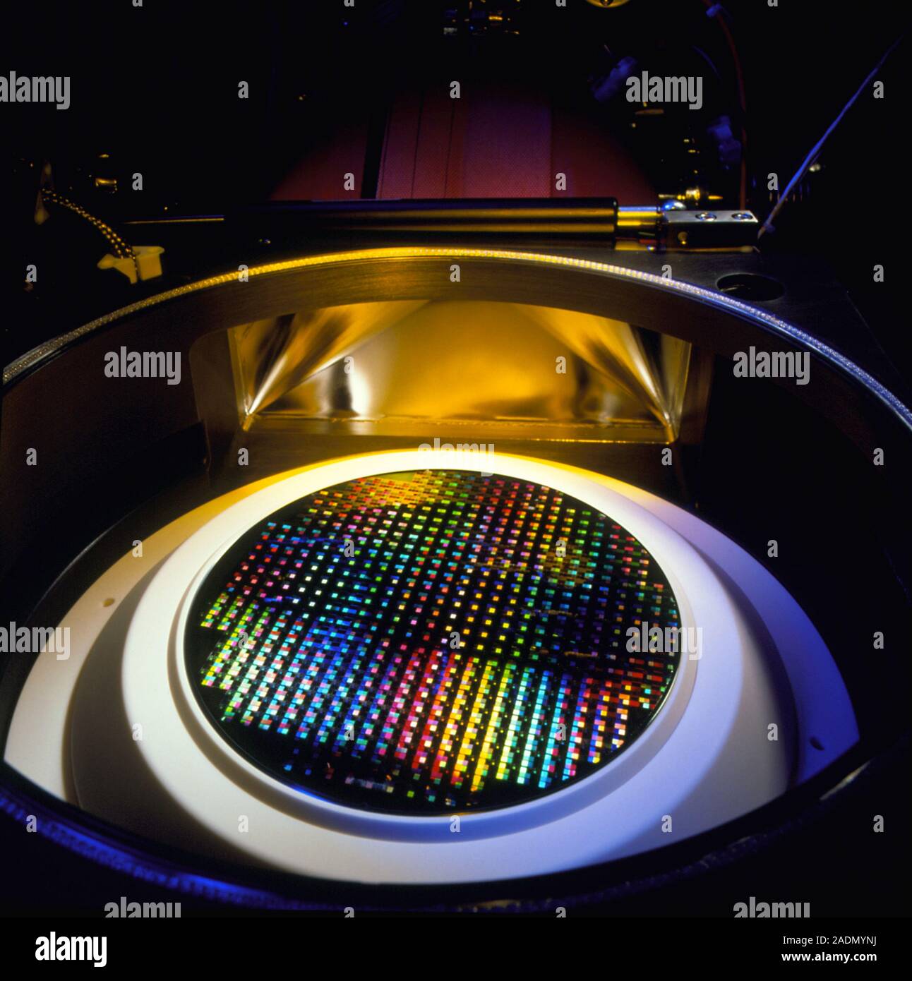 Chip manufacture. Etching equipment used in the production of