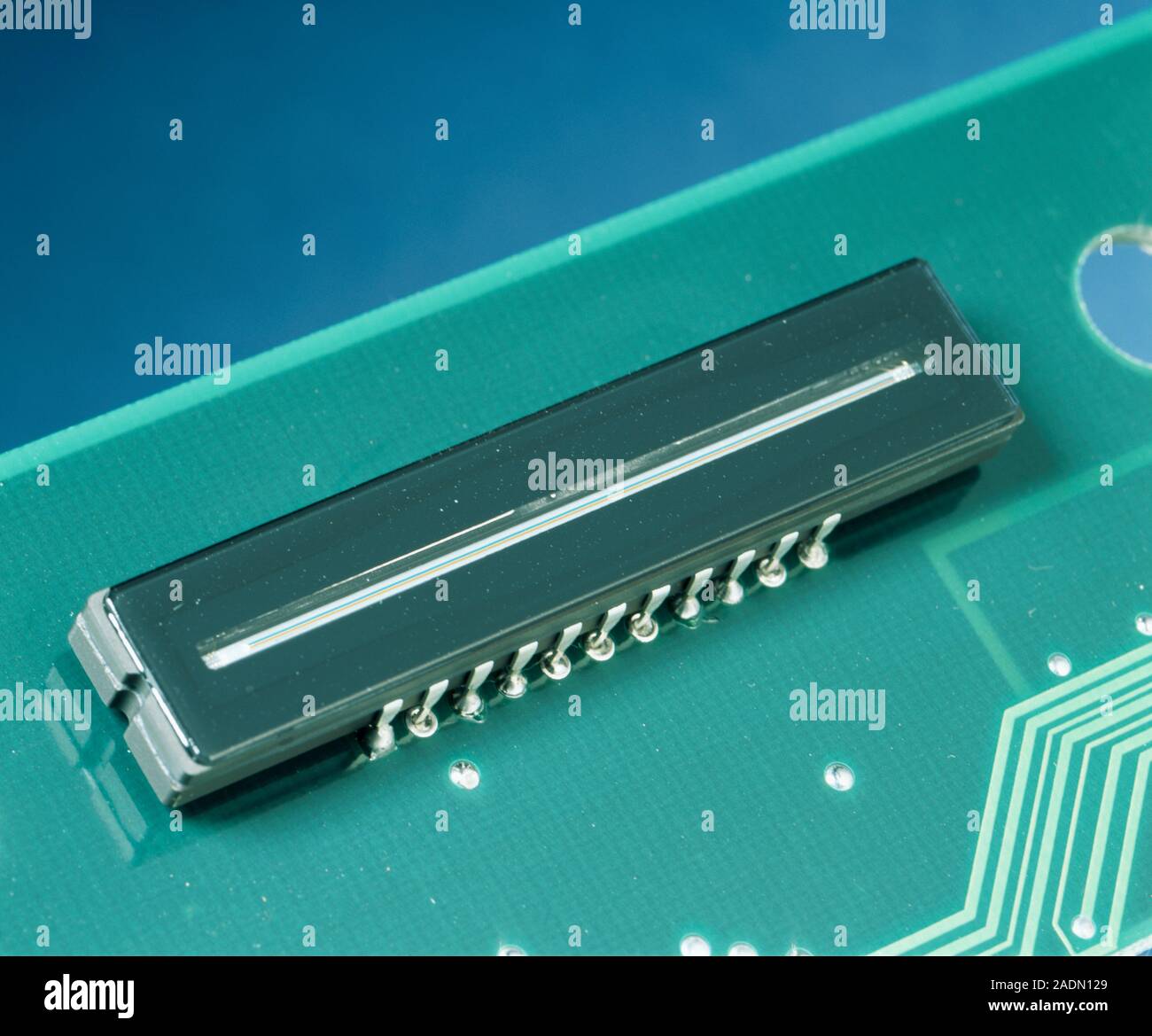 Flatbed scanner CCD array. A chargecoupled device (CCD) array is the