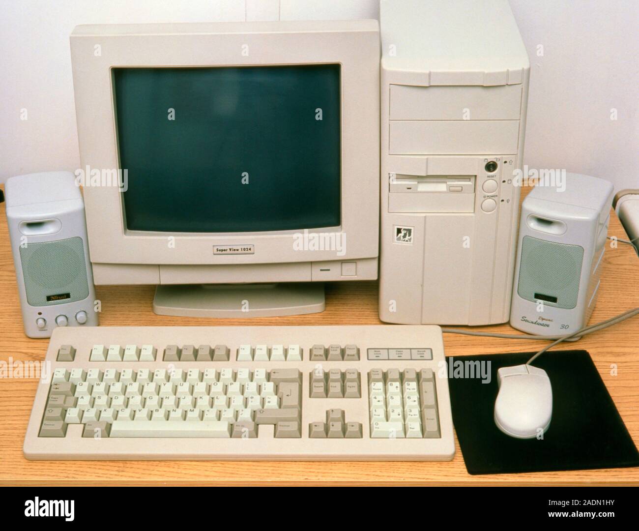 Computer and peripherals. A multimedia personal computer with