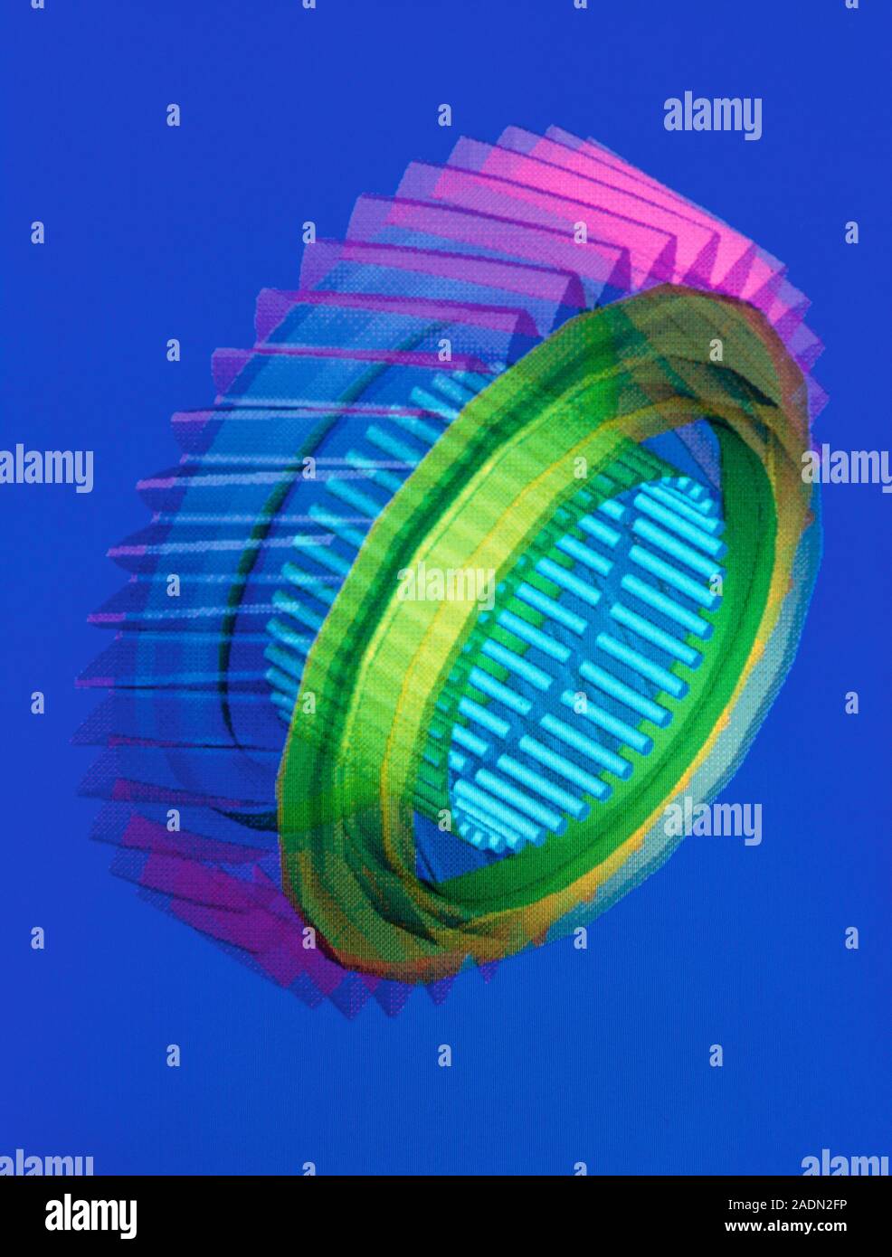 Gear. Computeraided design (CAD) of a gear from a car or lorry. Gears