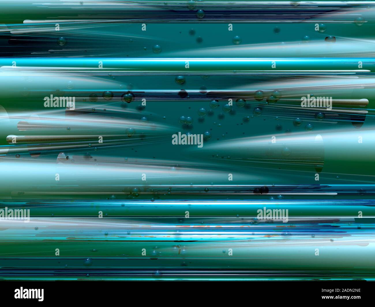 Abstract computer artwork. Stock Photo