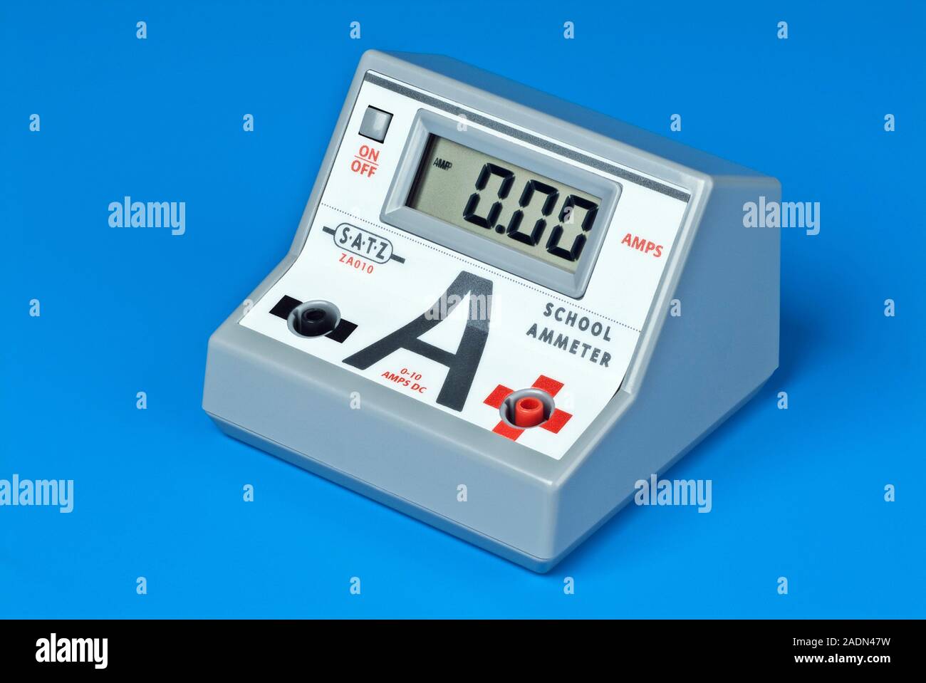 Digital ammeter. This device is used to measure electrical current (the