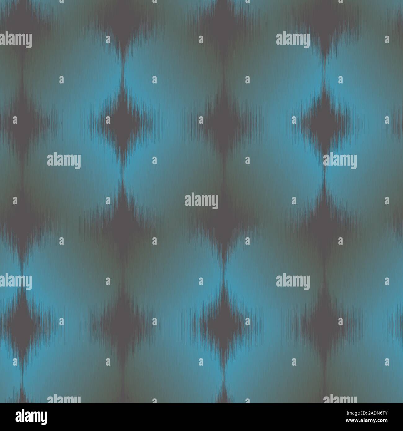 Blurry fuzzy blue gradient circle seamless pattern Stock Vector