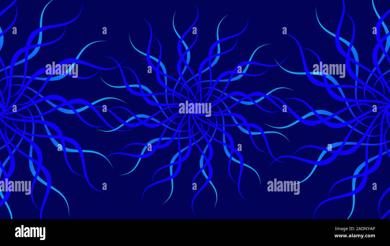 Blue futuristic animated background hi-res stock photography and images ...
