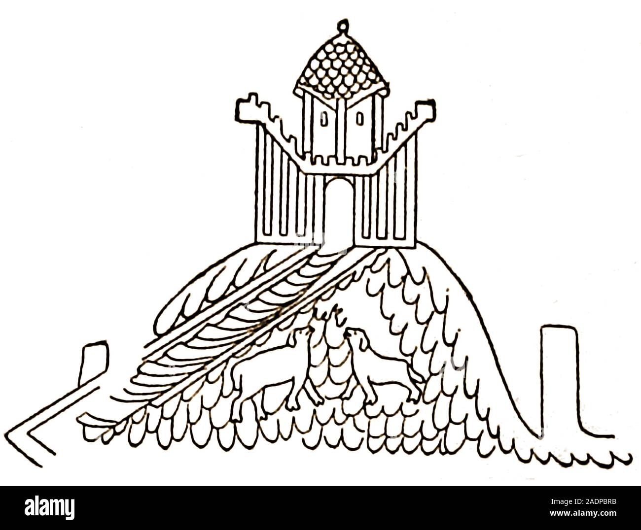 William The Conqueror Bayeux Tapestry High Resolution Stock